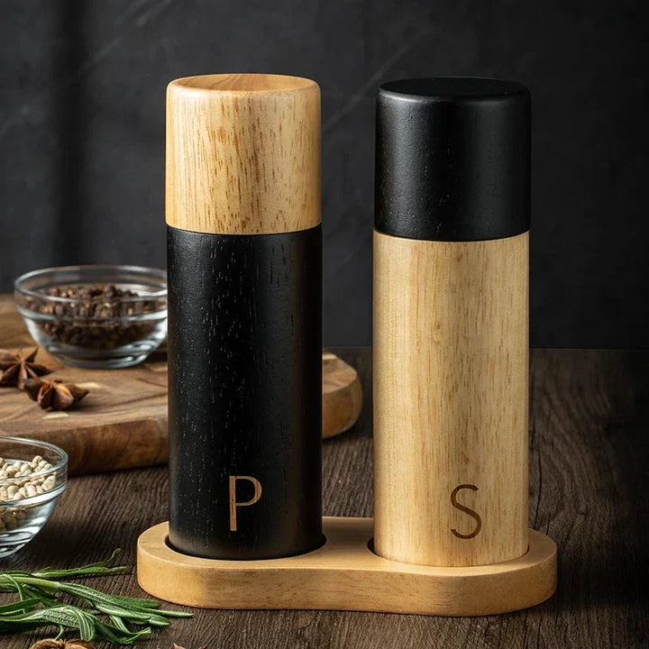 Lisslune | Wood Salt and Pepper Mill Set