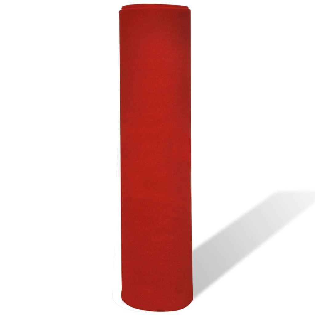 Lisslune | Extra heavy red carpet 1 x 5 m - 400 g/m2
