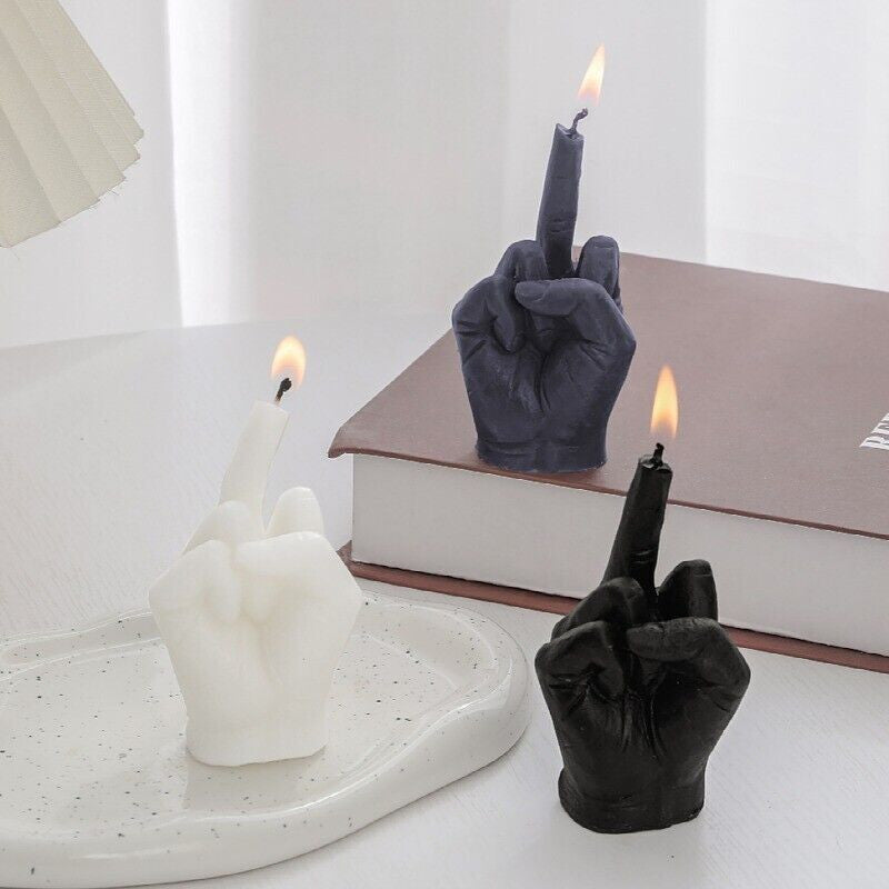 Lisslune | Creative Middle Finger Candle