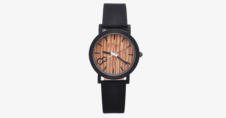 Lisslune | Men's Wood Quartz Watch - Dignified, Classic and Relaxed!
