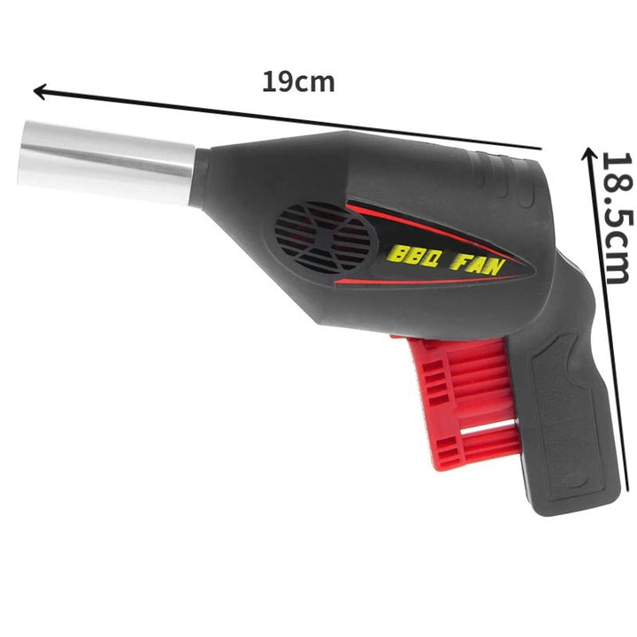 Lisslune | FIREFLOW – Portable BBQ Air Blower Fan for Outdoor Cooking