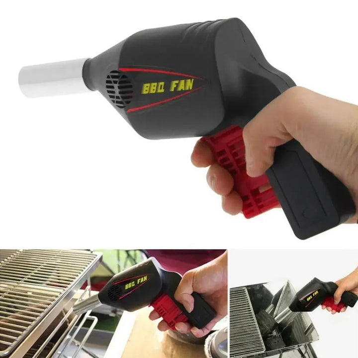 Lisslune | FIREFLOW – Portable BBQ Air Blower Fan for Outdoor Cooking