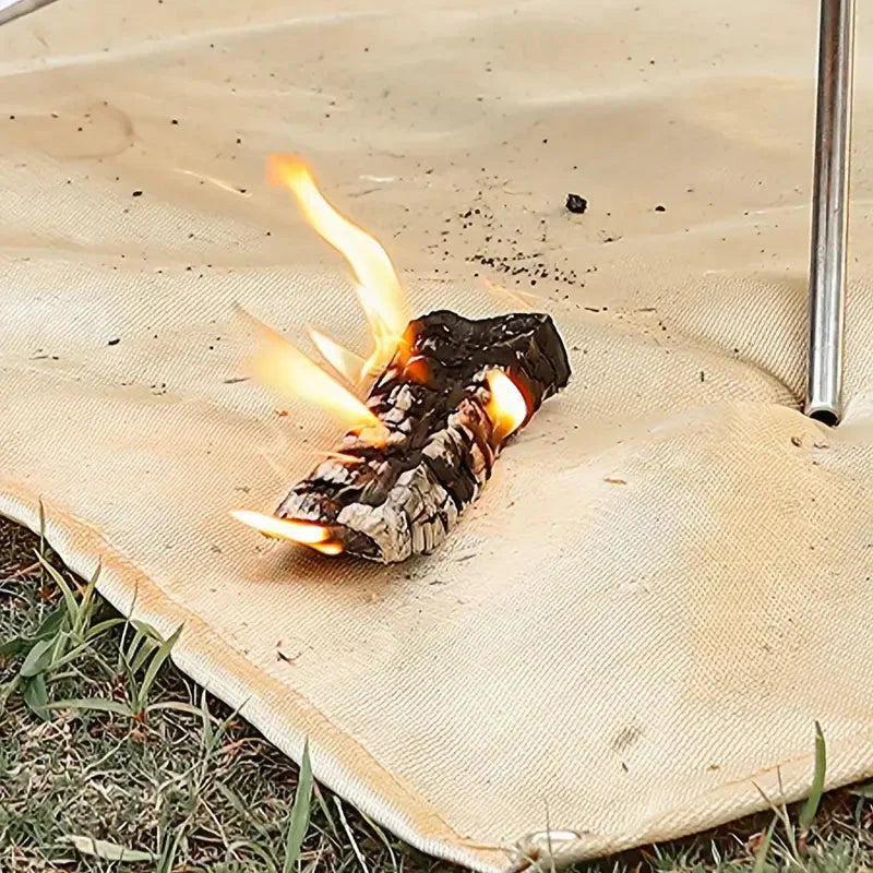 Lisslune | Fireproof Mat for BBQ and Fire Pits - BlazeShield