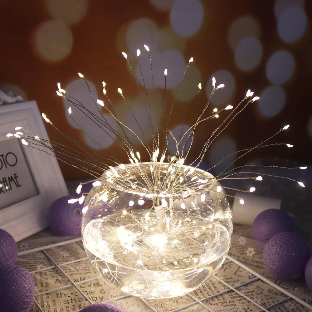 Lisslune | Fireworks Holiday Light - String Light Outdoor Christmas Garland For Garden, Bistro, Party Decor