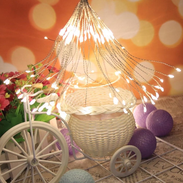 Lisslune | Fireworks Holiday Light - String Light Outdoor Christmas Garland For Garden, Bistro, Party Decor