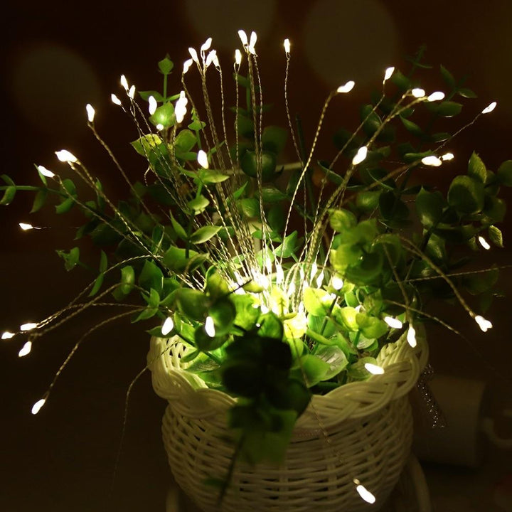 Lisslune | Fireworks Holiday Light - String Light Outdoor Christmas Garland For Garden, Bistro, Party Decor