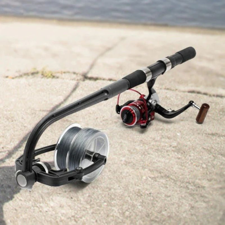Lisslune | Portable Fishing Line Winder Spooler, No Line Twist Tangle-Free Reeling