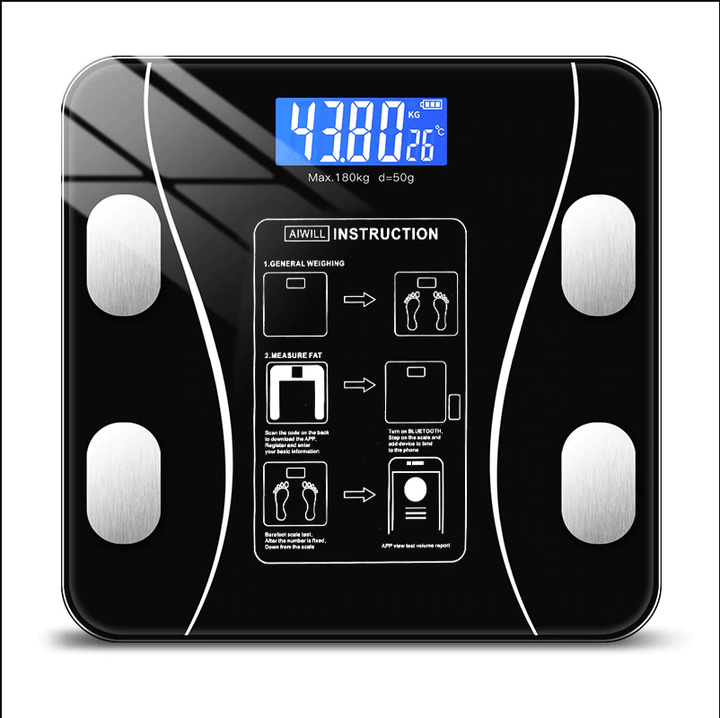 Lisslune | Fitscale – Intelligent Body Analysis Scale for Health Monitoring and Progress Tracking