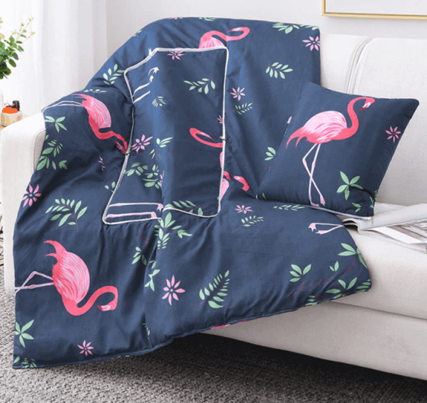 Lisslune | 2In1 Colorful Cartoon Pillow Blanket