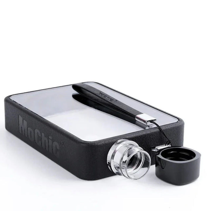 Lisslune | Flat transparent water bottle