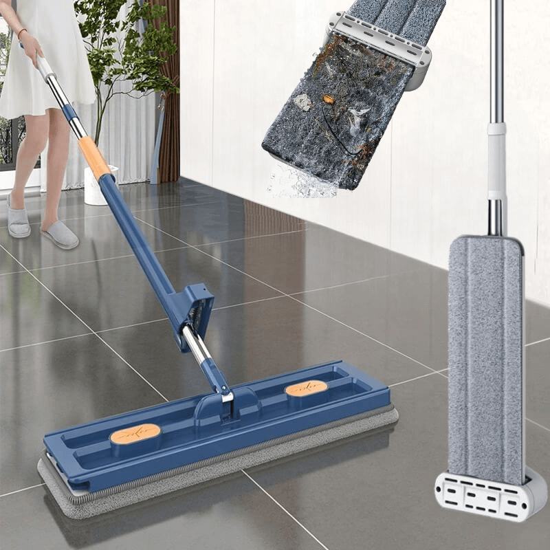 Lisslune | FlatMop - The ultimate mopping system with rotating and adjustable features