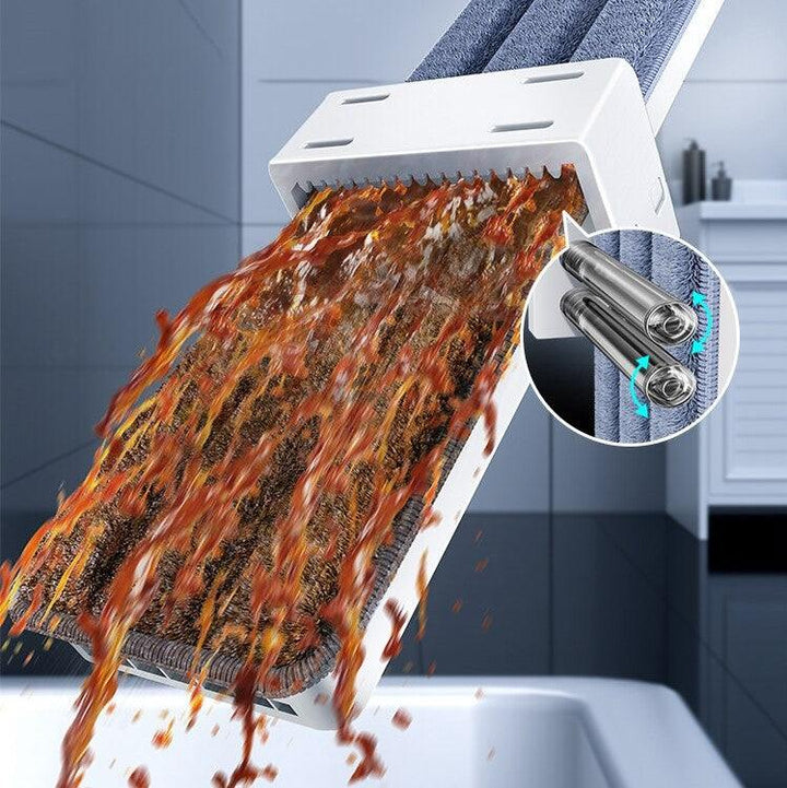 Lisslune | FlatMop - The ultimate mopping system with rotating and adjustable features