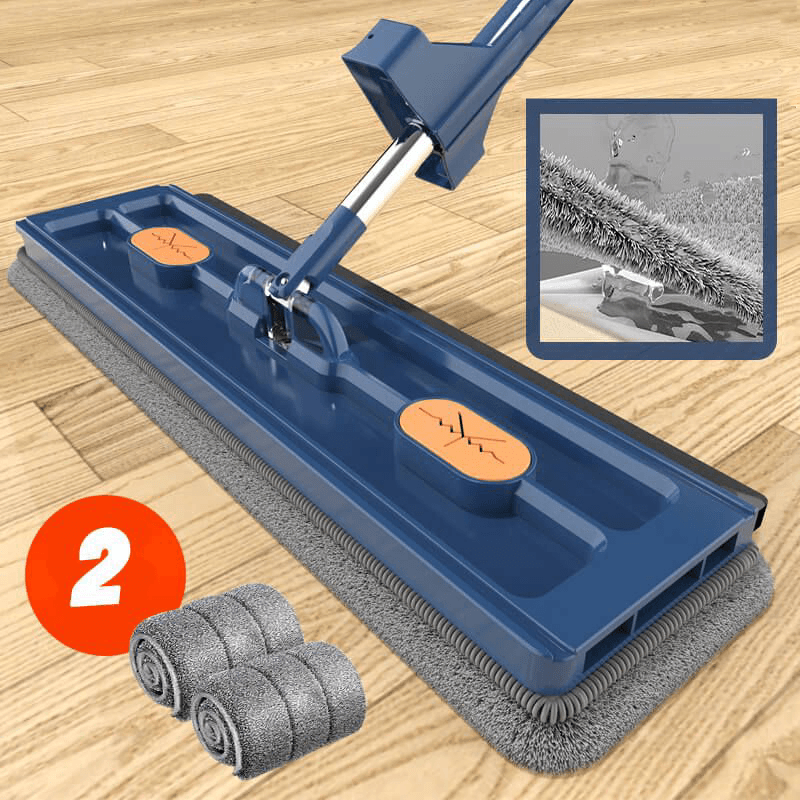Lisslune | FlatMop - The ultimate mopping system with rotating and adjustable features