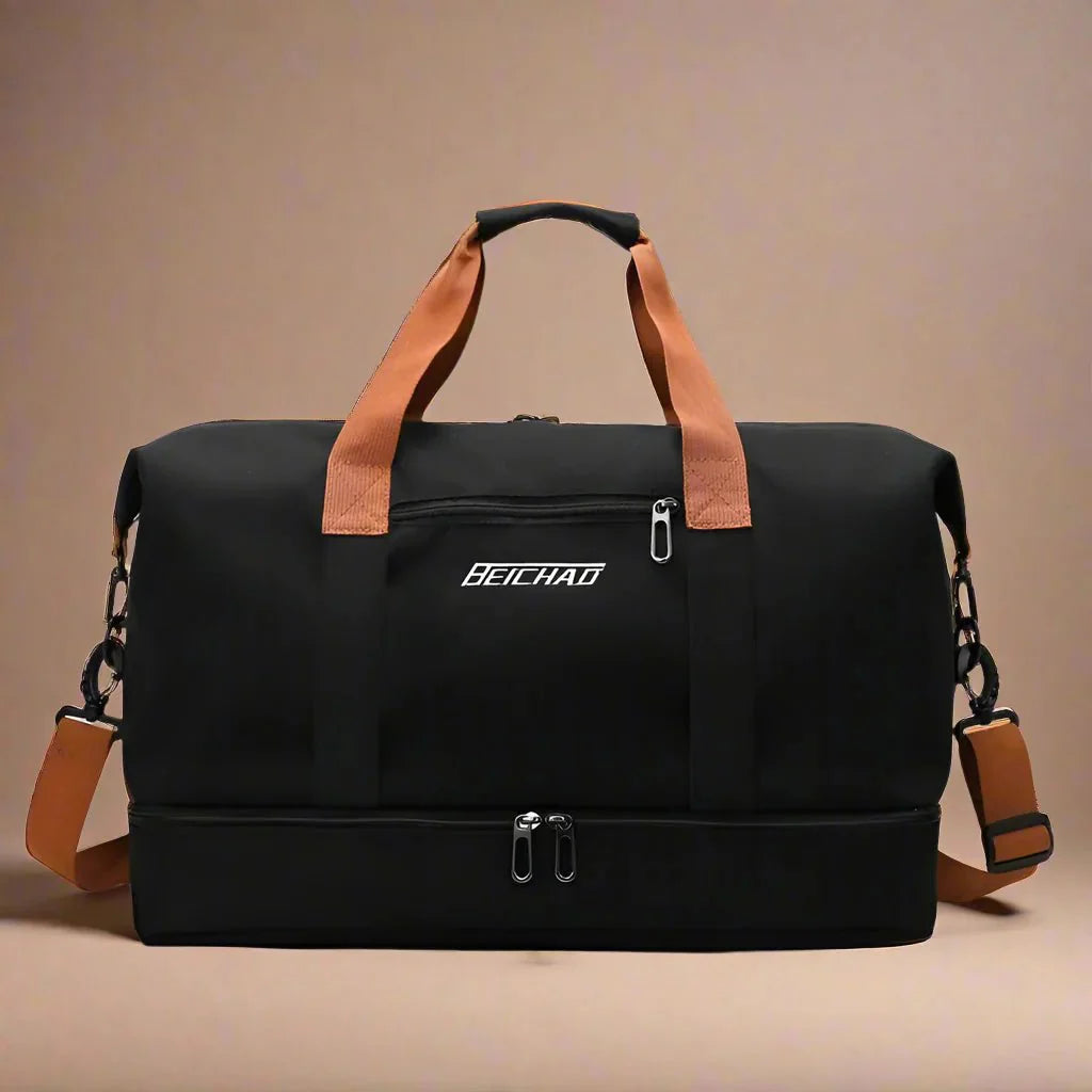 Lisslune | STRIDEGEAR – Waterproof Duffel Bag with Shoe Compartment & Dry-Wet Separation