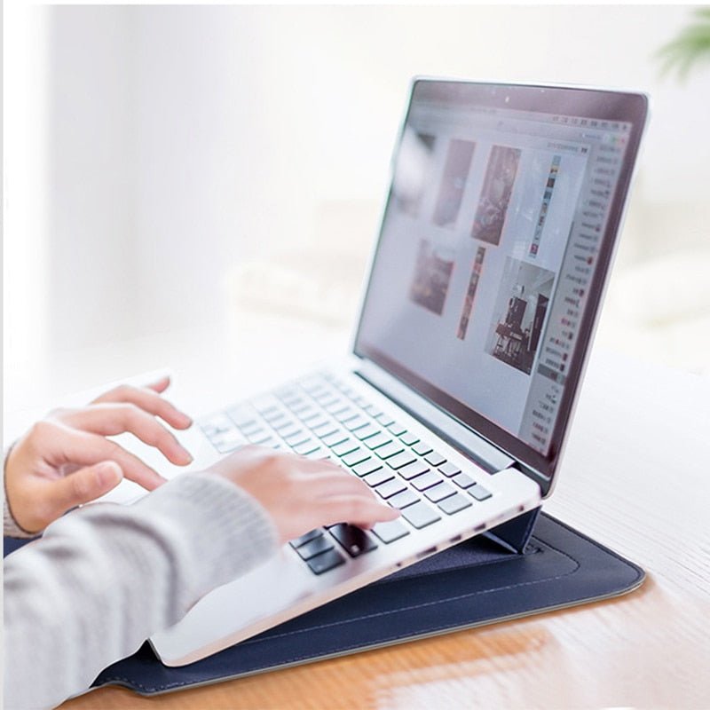 Lisslune | FlexiGuard – Slim Waterproof Laptop Sleeve with Shock Protection & Stand