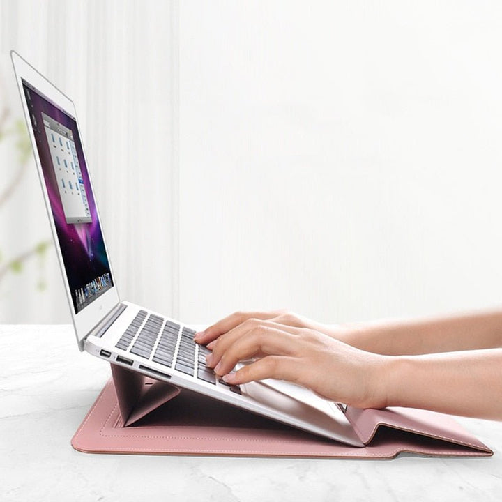 Lisslune | FlexiGuard – Slim Waterproof Laptop Sleeve with Shock Protection & Stand