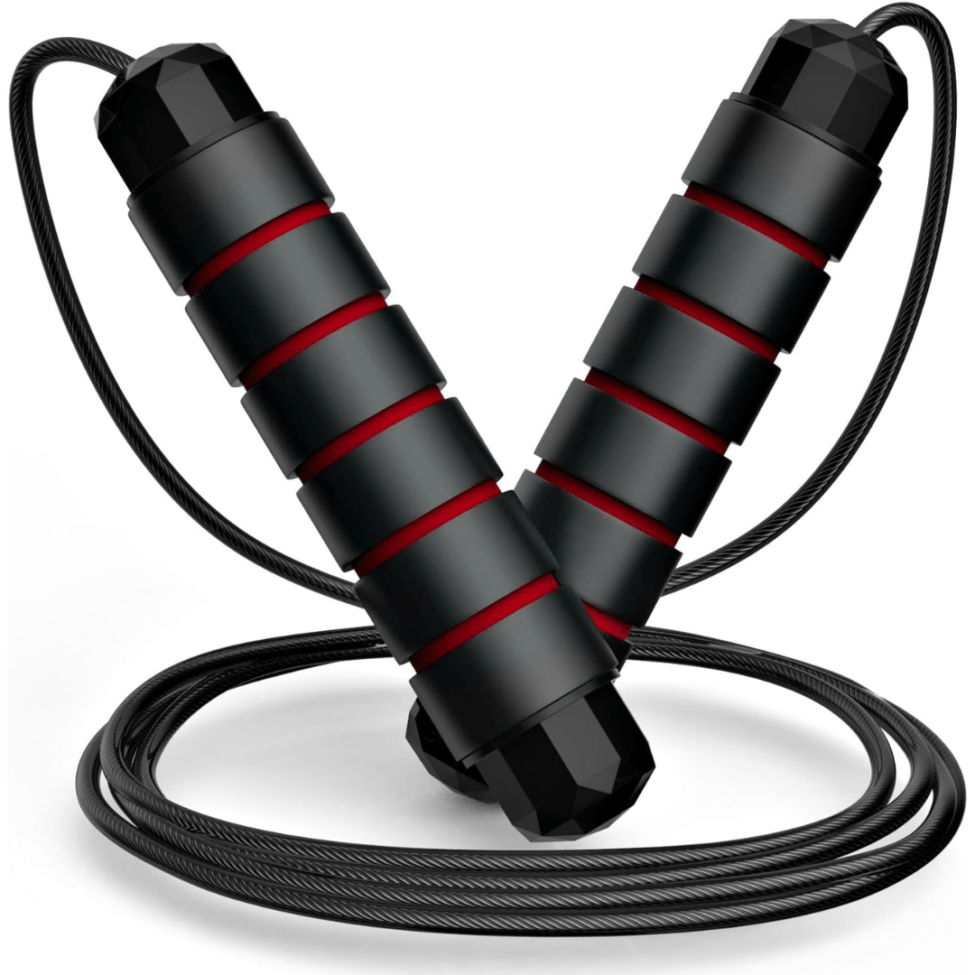 Lisslune | Flexijump Adjustable Jump Rope – Tangle-Free Speed Skipping Rope – Cardio, Weight Loss & Coordination Training – Comfortable Foam Handles