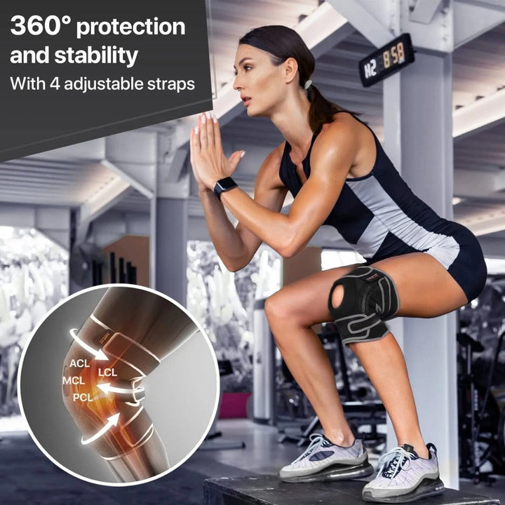 Lisslune | FlexiKnee Brace – Adjustable Knee Brace for Plus Sizes