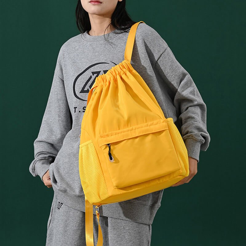 Lisslune | FlexiPack – Durable Drawstring Backpack with Shoe Compartment