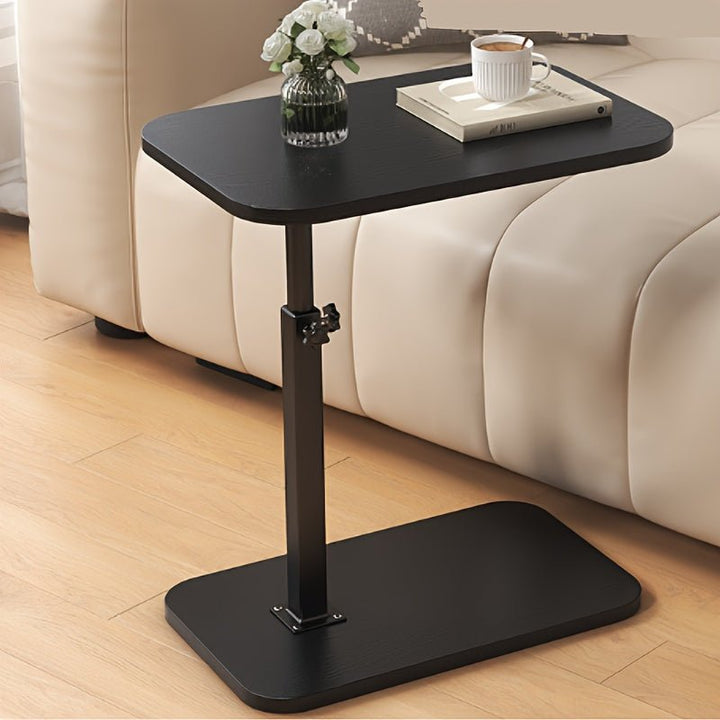 Lisslune | LIVELIFT – Adjustable Side Table for Sofa & Bed with Wooden Top