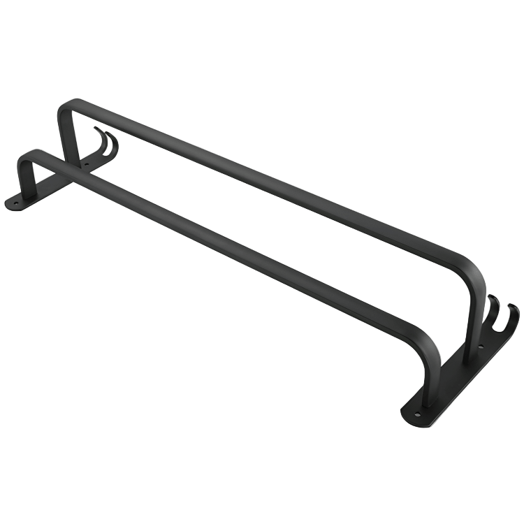 Lisslune | FlexRack – Wall-Mounted Aluminum Bathroom Shelf with 3 Crossbars