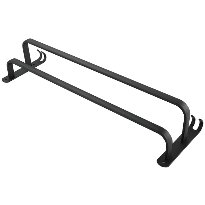 Lisslune | FlexRack – Wall-Mounted Aluminum Bathroom Shelf with 3 Crossbars