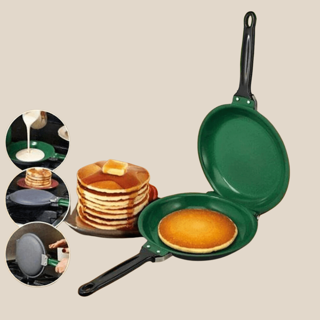 Lisslune | Flipchef – Non-Stick Turning Pan for Effortless Cooking