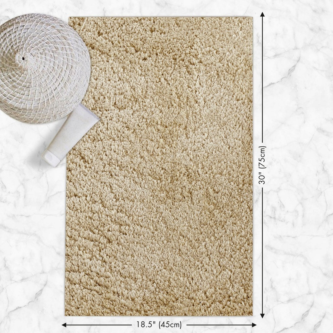 Lisslune | Veloura Ultra-Absorbent Bath Mat | Plush non-slip bathroom mat for comfort and safety