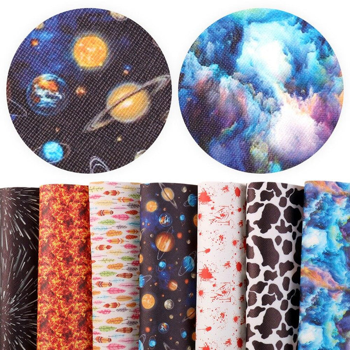 Lisslune | Botanical Synthetic Leather Hair Bow Craft Set - Creator's DIY Collection