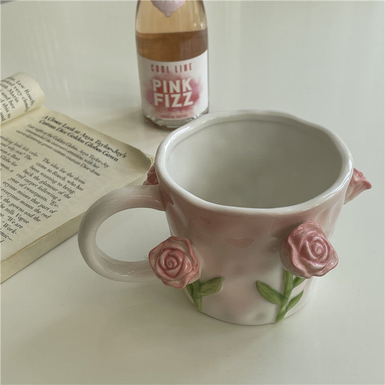 Lisslune | Frendorf 3D Floral Hand-painted Mug