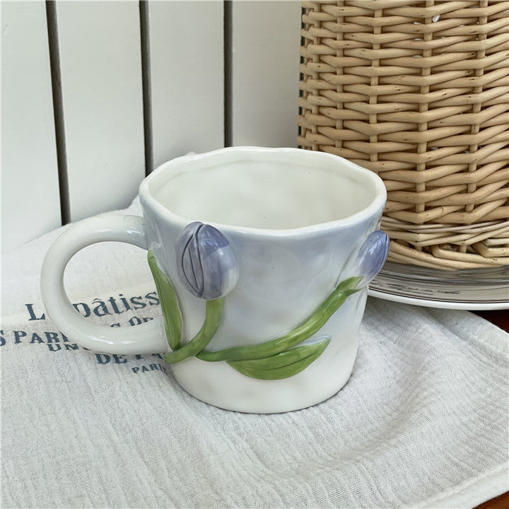 Lisslune | Frendorf 3D Floral Hand-painted Mug