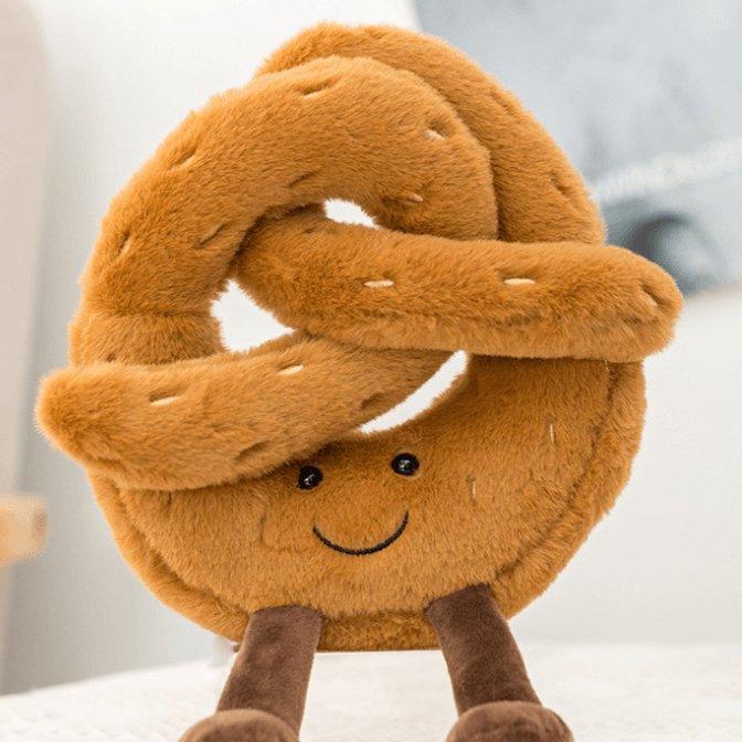Lisslune | LoafLuxe - Decorative plush pillow with bread motif