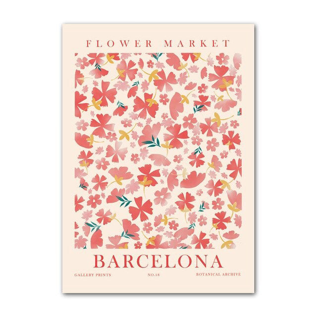 Rynx | Flower Art Canvas Poster