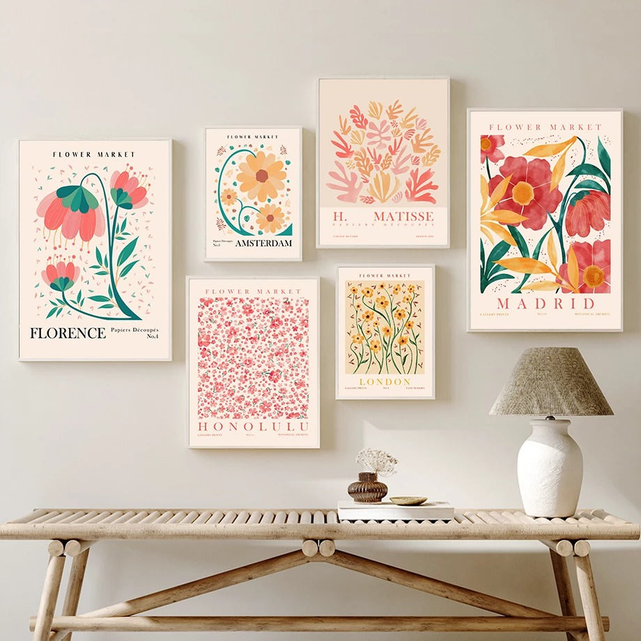 Rynx | Flower Art Canvas Poster