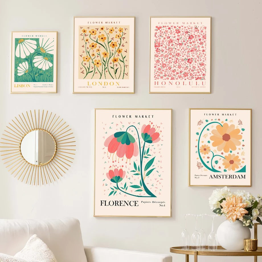 Rynx | Flower Art Canvas Poster