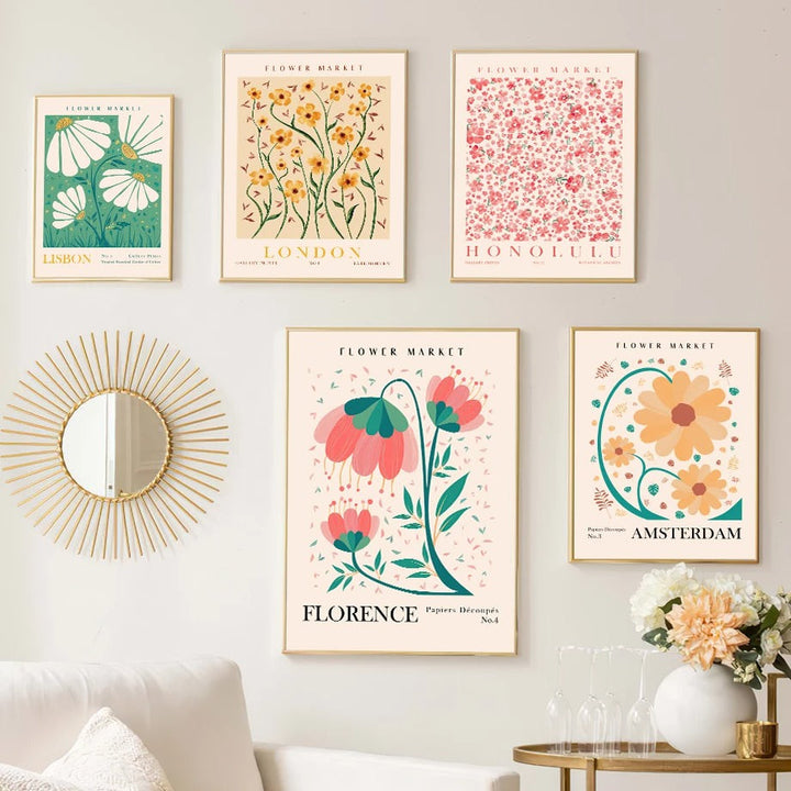 Rynx | Flower Art Canvas Poster