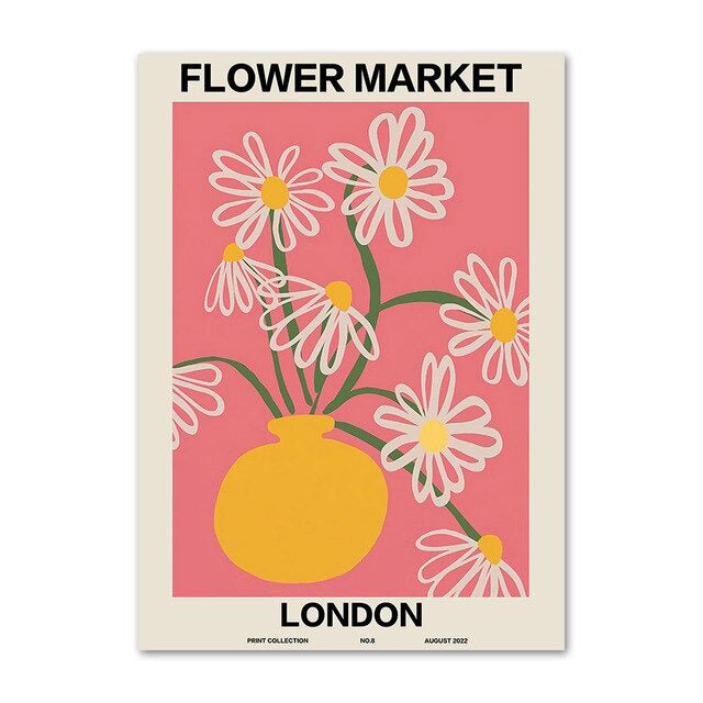 Rynx | Flower Market Gallery Wall Canvas Poster