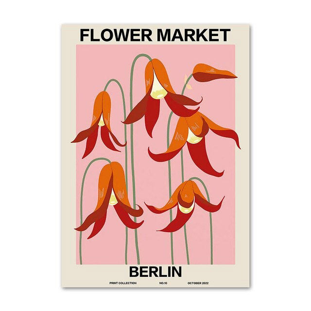 Rynx | Flower Market Gallery Wall Canvas Poster