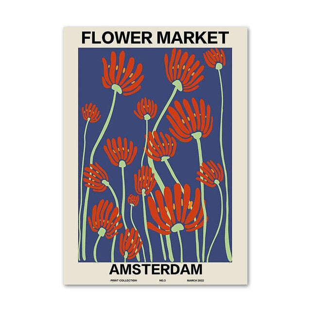 Rynx | Flower Market Gallery Wall Canvas Poster