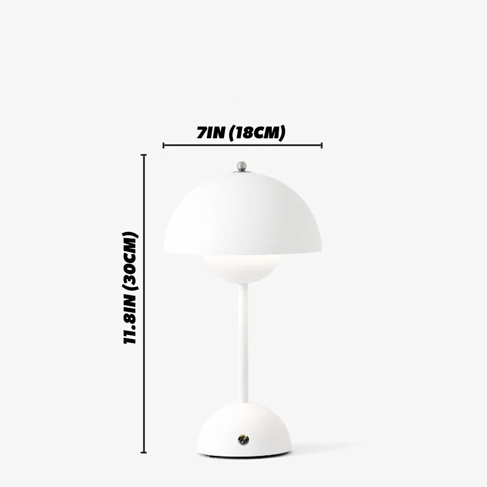 Rynx | Flower pot table lamp