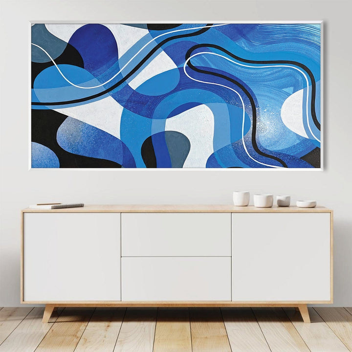 Lisslune | Flowing Lines Canvas