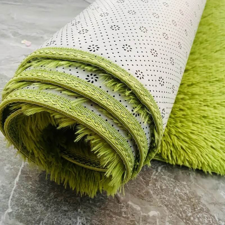 Rynx | Green Grass Fluffy Carpet