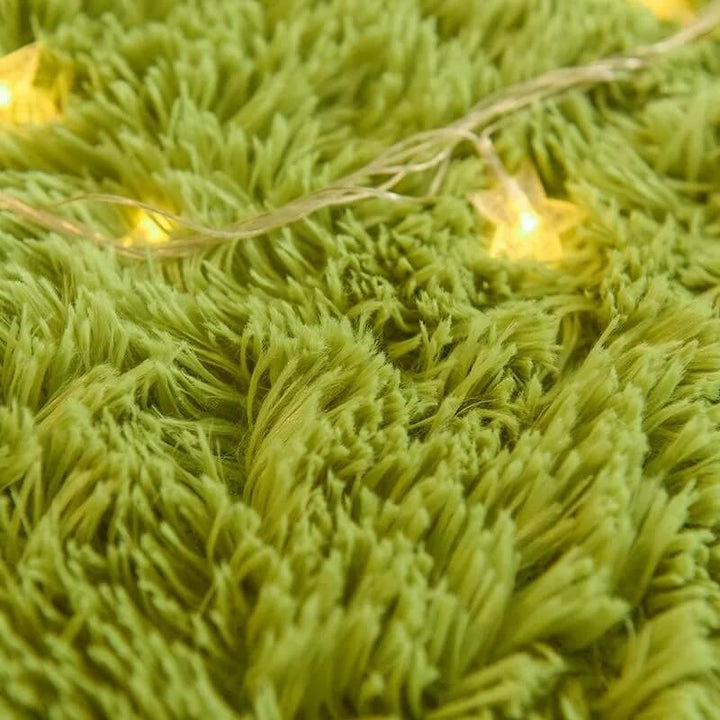 Rynx | Green Grass Fluffy Carpet