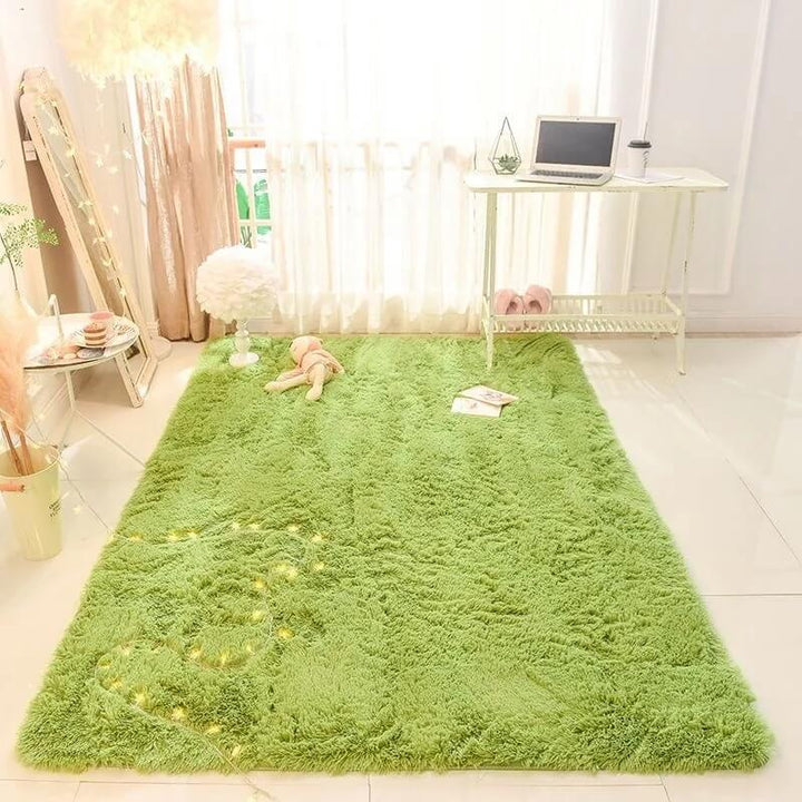 Rynx | Green Grass Fluffy Carpet