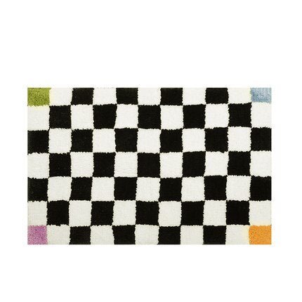 Lisslune | Fluffy Chessboard Carpet