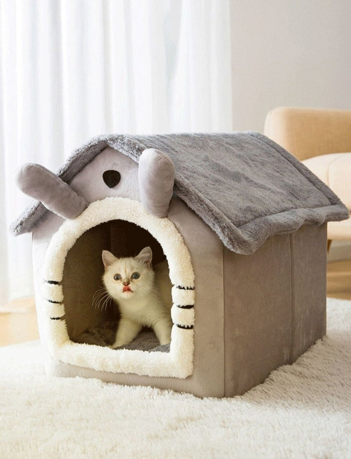 Lisslune | FLUFFYHAVEN – Cozy Indoor Bed for Small Dogs & Cats