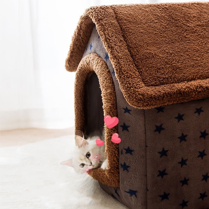 Lisslune | FLUFFYHAVEN – Cozy Indoor Bed for Small Dogs & Cats