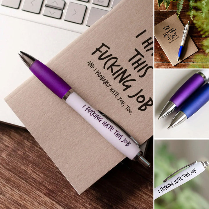 Lisslune | Schimpf Notebook & Pen Set🤣