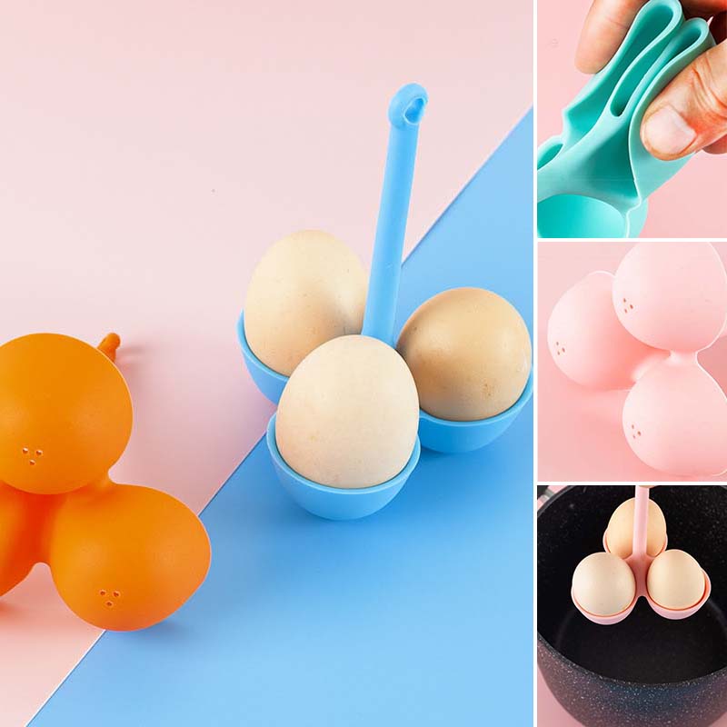 Lisslune | Food-grade silicone egg steamer