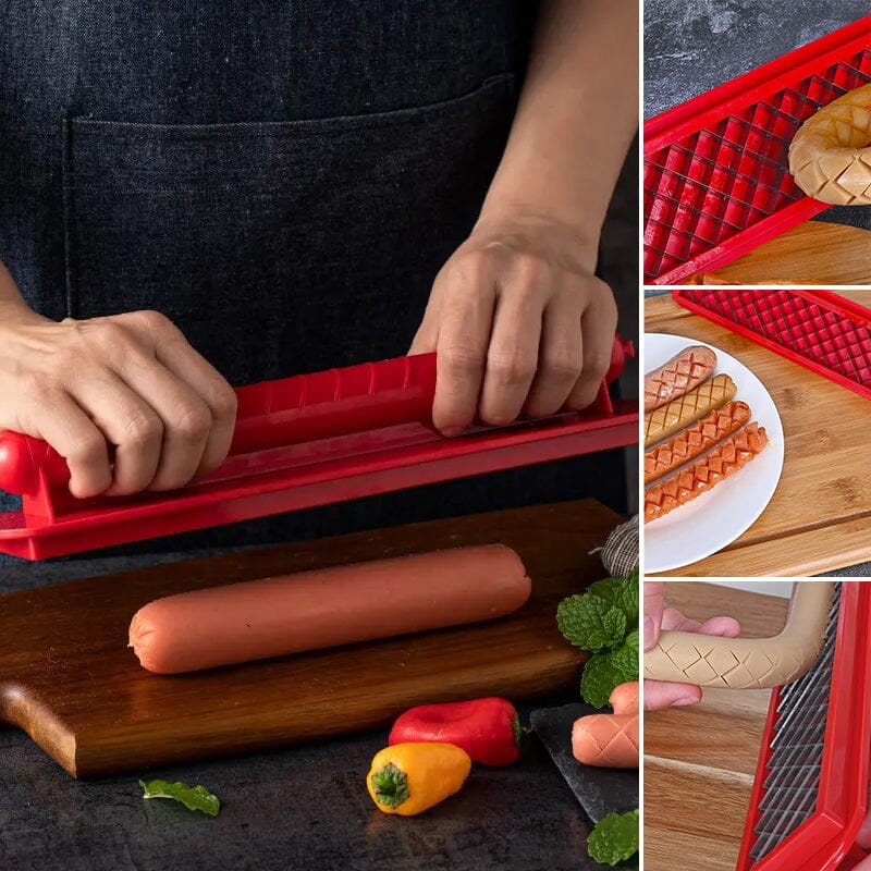 Lisslune | Perfect Criss-Cross Slots Hotdogs Cutter
